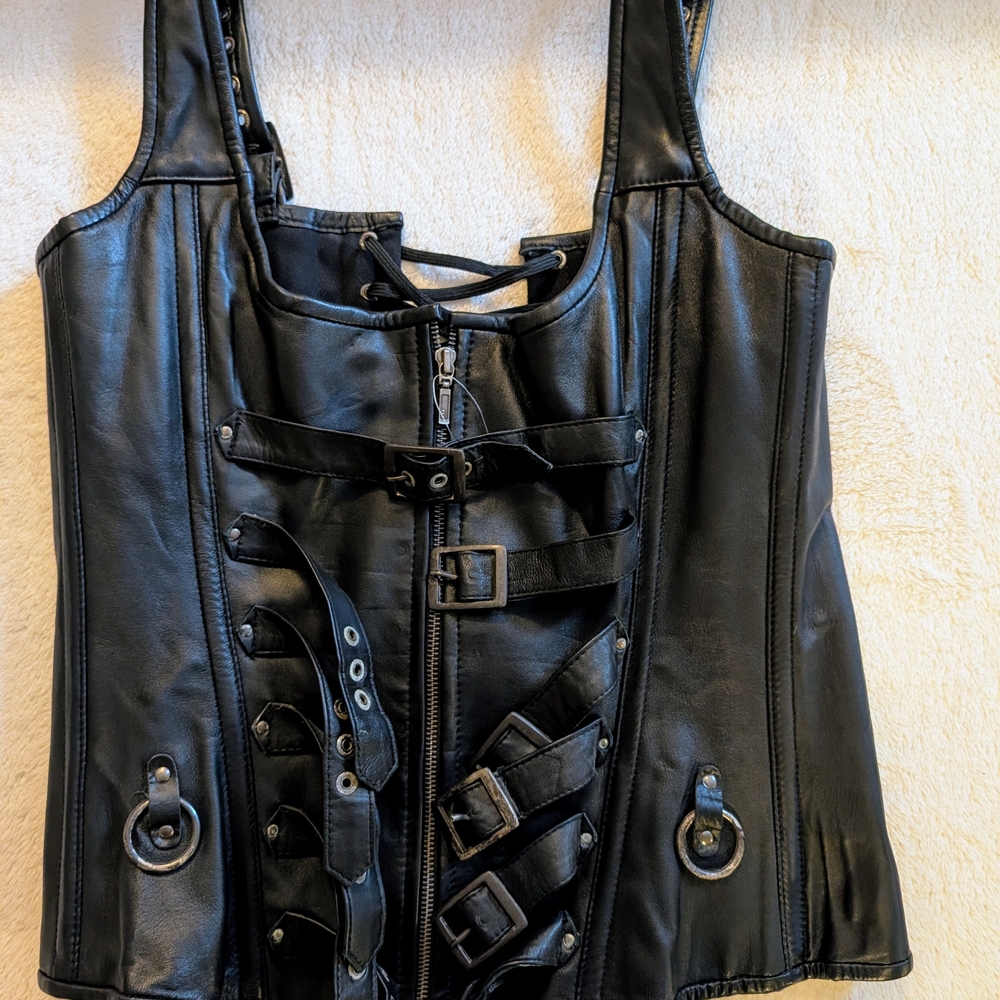 Black Women's Corset Top